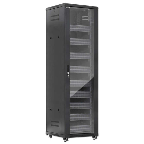 Intellinet Pro Line Network Cabinet with Integrated Fans, 42U