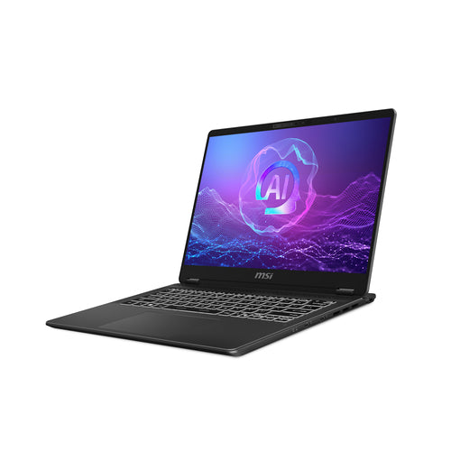 MSI Prestige 14 AI+ Evo C2VMG-032US Copilot+ PC Intel Core Ultra 7 258V Laptop 35.6 cm (14") Full HD+ 32 GB LPDDR5x-SDRAM 1 TB SSD Wi-Fi 7 (802.11be) Windows 11 Home Grey