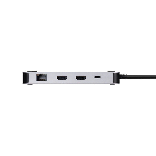 Targus DOCK429GL laptop dock/port replicator Wired USB4 Silver