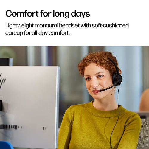 HP Poly Mission 425 Stereo USB Wired Headset