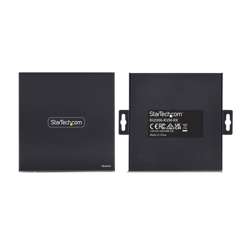 StarTech.com HDMI KVM Receiver Over IP Network for the IH2006 Product Series, 4K 60Hz, Driverless, AVoIP, Includes Mounting Kit, Receiver Only