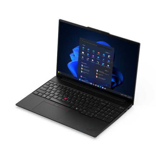 Lenovo ThinkPad E16 Gen 3 (Intel) Intel Core Ultra 7 255H Laptop 40.6 cm (16") WUXGA 16 GB DDR5-SDRAM 512 GB SSD Wi-Fi 6E (802.11ax) Windows 11 Pro Black