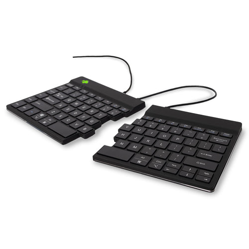 R-Go Tools Ergonomic keyboard R-Go Split Break v2 with break software, ergonomic split keyboard, QWERTY (US), Wired, black