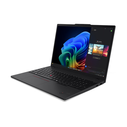 Lenovo ThinkPad T16 Gen 4 (AMD) Copilot+ PC AMD Ryzen™ AI 7 350 Laptop 40.6 cm (16") Touchscreen WUXGA 32 GB DDR5-SDRAM 512 GB SSD Wi-Fi 7 (802.11be) Windows 11 Pro Black