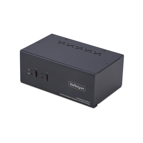 StarTech.com P2ADDH462-KVM-SWITCH KVM switch Black