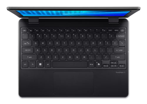 Acer TravelMate TMB311-34-C6MZ Laptop 29.5 cm (11.6") WXGA 4 GB LPDDR5-SDRAM 128 GB eMMC Wi-Fi 7 (802.11be) Windows 11 Pro Education Black
