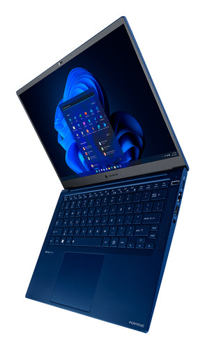 Dynabook Portégé X40L-M Intel® Core™ i7 155H Laptop 35.6 cm (14") WUXGA 16 GB LPDDR5x-SDRAM 512 GB SSD Wi-Fi 6E (802.11ax) Windows 11 Pro Navy