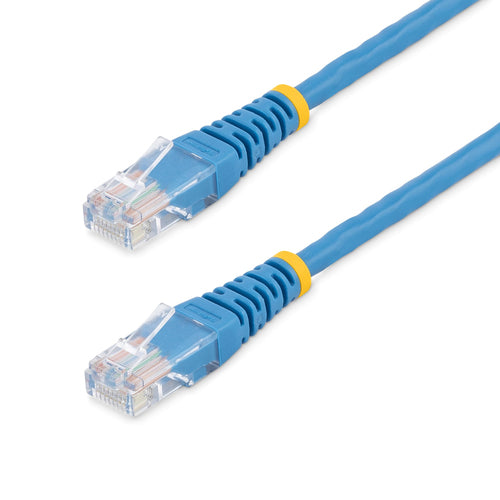 StarTech.com Cat5e Patch Cable with Molded RJ45 Connectors - 2 ft. - Blue