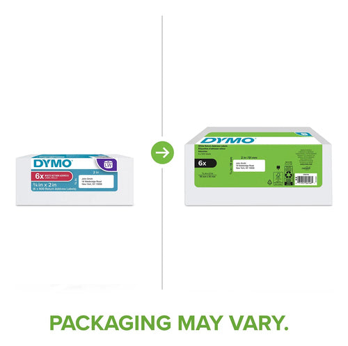 DYMO 2050766 printer label White Self-adhesive printer label
