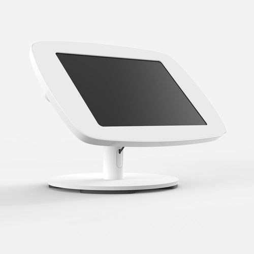Bouncepad Original Twist-Mini + Counter Base | Apple iPad 10th Gen 10.9 (2022) | White | Covered Front Camera and Home Button