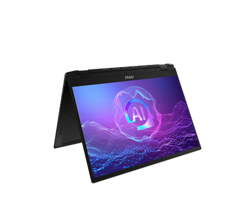 MSI SummitPro 16 AI A2HVETG-074US Intel Core Ultra 7 255H Hybrid (2-in-1) 40.6 cm (16") Touchscreen Quad HD+ 32 GB LPDDR5-SDRAM 1 TB SSD NVIDIA GeForce RTX 4050 Wi-Fi 7 (802.11be) Windows 11 Home Black