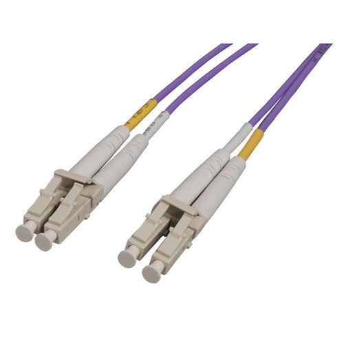 Intellinet 752596 InfiniBand/fibre optic cable 0.5 m LC MMF Violet