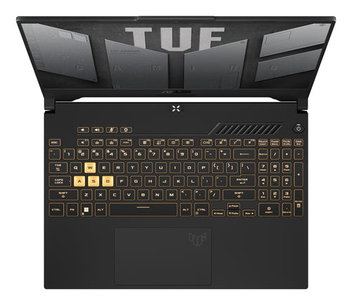 ASUS TUF Gaming F15 FX507ZM-RS73 Intel® Core™ i7 i7-12700H Laptop 39.6 cm (15.6") Full HD 16 GB DDR5-SDRAM 512 GB SSD NVIDIA GeForce RTX 3060 Wi-Fi 6 (802.11ax) Windows 11 Home Grey