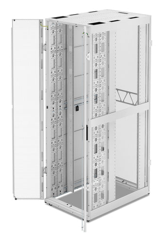 APC NetShelter SX, Server Rack Enclosure, Gen 2, 52U, 2436H x 800W x 1200D mm, with Sides, White