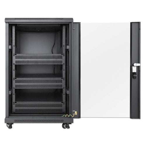 Intellinet Pro Line Network Cabinet with Integrated Fans, 18U