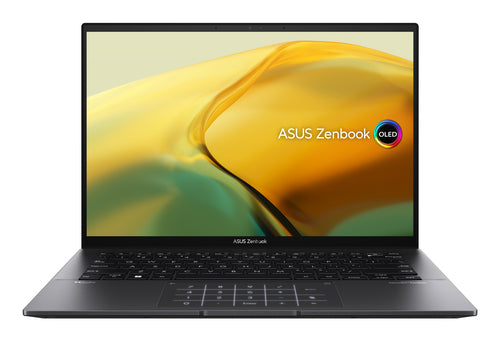 ASUS Zenbook 14 OLED UM3402YA-DS71 AMD Ryzen™ 7 5825U Laptop 35.6 cm (14") 2.8K 8 GB LPDDR4x-SDRAM 512 GB SSD Wi-Fi 6E (802.11ax) Windows 11 Home Black