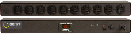 Vertiv Geist BRFA100-1025 power distribution unit (PDU) 10 AC outlet(s) 0U Black