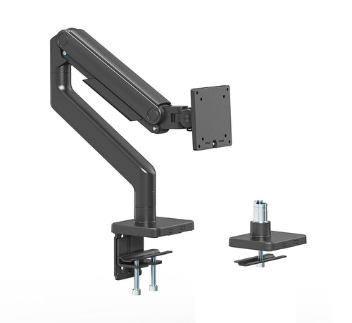 Manhattan Desk Mount for TV & Monitors (Full Motion Spring),For screens 13" to 42",C-Clamp or Grommet Assembly,VESA compatibility:all between 75x75mm to 200x200mm -check the dimensions of the four mounting holes on back of screen to ensure it fits,Max