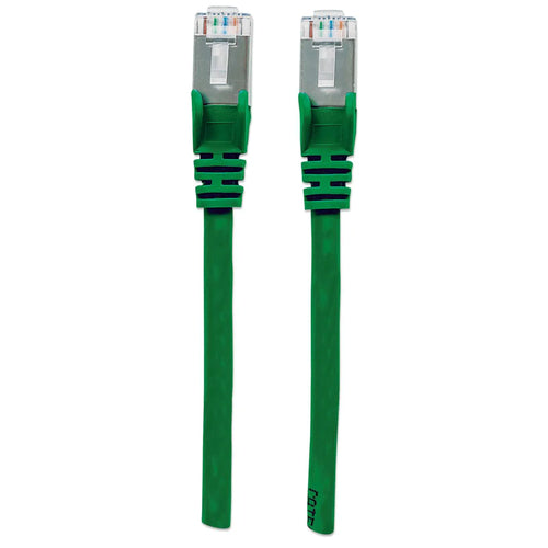 Intellinet IEC-C6AS-GR-1 networking cable Green 0.25 m Cat6a U/UTP (UTP)