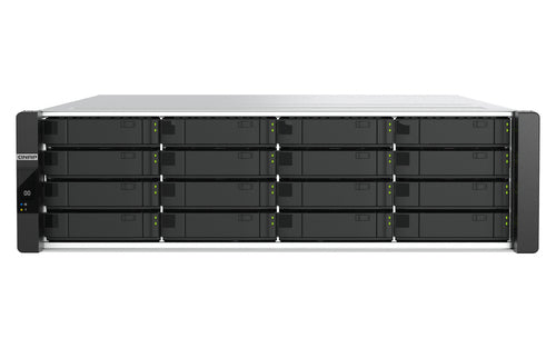 QNAP ES1686dc R2 NAS Rack (3U) Intel® Xeon® D D-2142IT 48 GB DDR4 0 TB QNAP QES Black, Grey