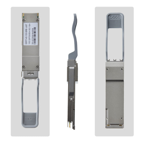 StarTech.com MSA Uncoded QSFP Module, 40/100Gbps Multi Mode Fiber (MMF), 100m [328ft], LC Transceiver, 850nmTX/900nmRX