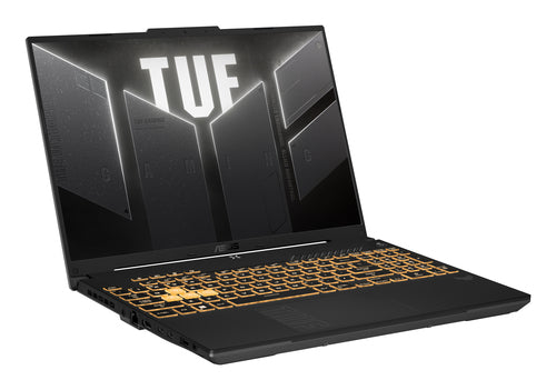ASUS TUF Gaming F16 FX607VU-SS53 laptop Intel Core 5 210H 40.6 cm (16") WUXGA 16 GB DDR5-SDRAM 512 GB SSD NVIDIA GeForce RTX 4050 Wi-Fi 6 (802.11ax) Windows 11 Home Black, Grey