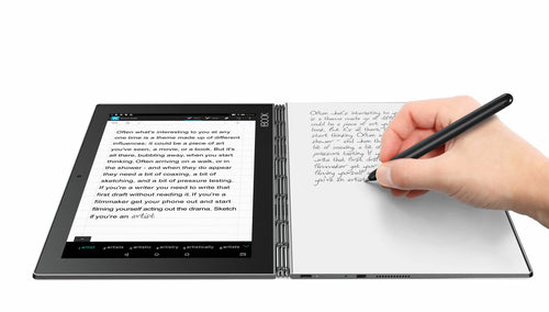 Lenovo Yoga Book Intel Atom® x5-Z8550 Hybrid (2-in-1) 25.6 cm (10.1") Touchscreen Full HD 4 GB LPDDR3-SDRAM 64 GB Android 6.0 Grey