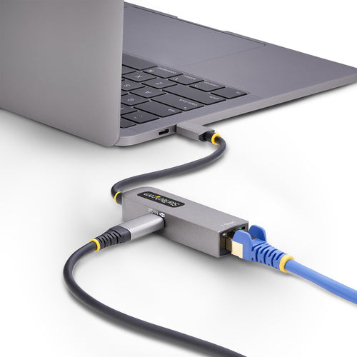 StarTech.com USB-C to Ethernet Adapter, NIC, 100W PD Pass-Through, USB 3.0 Type-C 1Gbps Multi Speed Network Adapter, Thunderbolt Compatible, Windows & Mac
