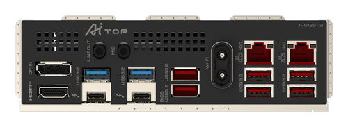 GIGABYTE Z890 AI TOP Motherboard - Supports Intel Core Ultra (Series 2) CPUs, 16+1+2 phases VRM, up to 9500MHz DDR5 (OC), 1xPCIe 5.0 + 3xPCIe 4.0 M.2, Wi-Fi 7, 10 GbE LAN, Thunderbolt 5