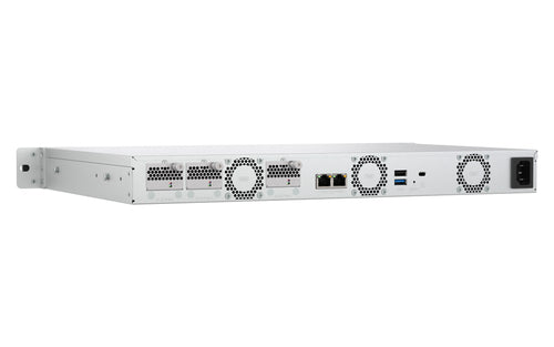 QNAP TS-h765eU NAS Rack (1U) Intel Atom® 8 GB DDR5 QuTS hero Black, Grey