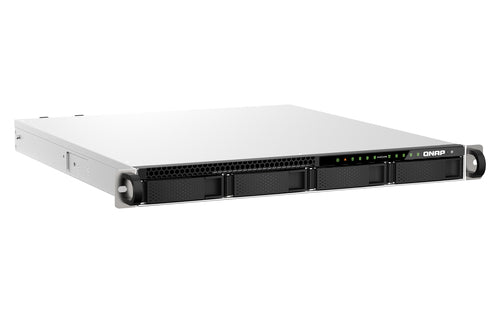 QNAP TS-h987XU-RP NAS Rack (1U) Intel Xeon E E-2334 16 GB DDR4 0 TB QuTS hero Black