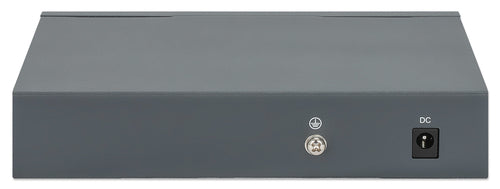 Intellinet 5-Port Gigabit Switch with PoE Passthrough, One IEEE 802.3bt (PoE++ / 4PPoE) PD PoE Port with 95 W Power Input, Four PSE PoE ports, PoE Power Budget up to 65 W, IEEE 802.3at/af Compliant Output, Desktop, Wall-mount Option