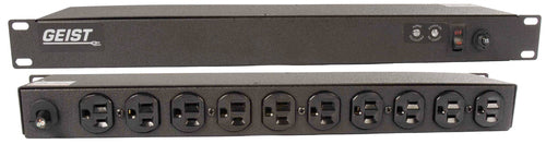 Vertiv Geist SP104-10 power distribution unit (PDU) 10 AC outlet(s) 0U Black