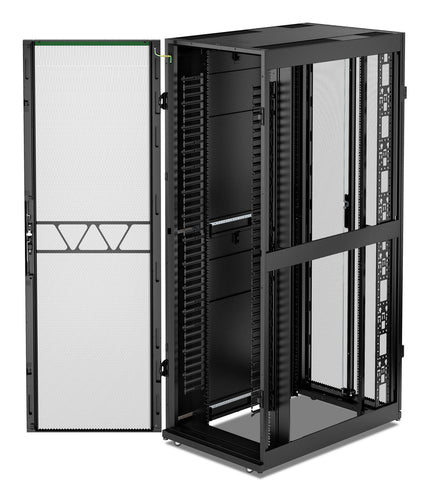 APC NetShelter SX, Networking Rack Enclosure, 48U, 2258H x 750W x 1200D mm, with Sides, Black