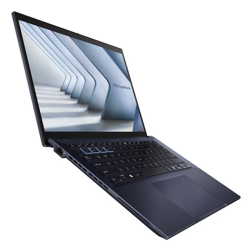 ASUS ExpertBook B5 B5404CMA-XS76T Intel Core Ultra 7 155H Laptop 35.6 cm (14") Touchscreen WQXGA 32 GB DDR5-SDRAM 512 GB SSD Wi-Fi 6E (802.11ax) Windows 11 Pro Black