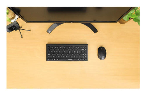 Manhattan 12 Multimedia/Function Keys, USB-A Nano Receiver, Compact, Low-Profile Format, for PC and Laptop, Black