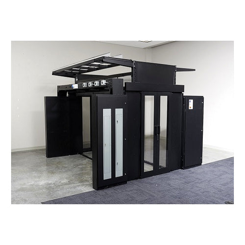 APC NetShelter Pod Containment, Aisle End Panel, Set of 2, Tall Frame, 6 ft