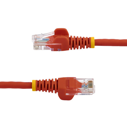 StarTech.com Cat5e patch cable with snagless RJ45 connectors – 30 ft, red