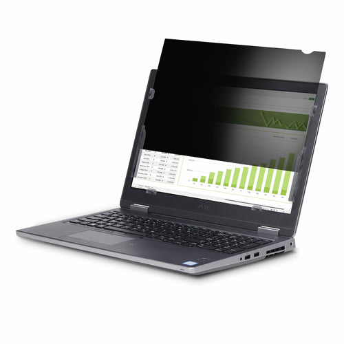 StarTech.com 12.1-inch 16:10 Flip-Up Privacy Screen with Touch, Anti-Glare Blue Light Filter, Laptop Monitor Screen Protector, +/- 30 Deg. View Angle