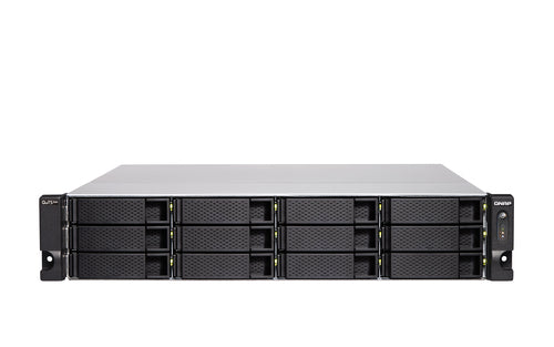 QNAP TS-h1886XU-RP R2 NAS Rack (2U) Intel® Xeon® D D-1622 32 GB DDR4 0 TB QuTS hero Black