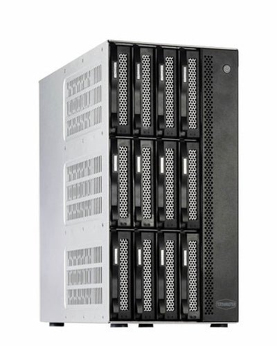 TerraMaster T12-500 Pro NAS Mini Tower Intel® Core™ i7 16 GB DDR5 0 TB Grey