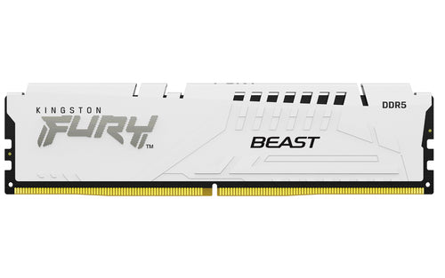 Kingston Technology FURY Beast 32GB 6800MT/s DDR5 CL34 DIMM (Kit of 2) White EXPO