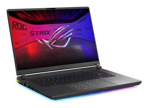 ASUS ROG Strix G16 G615LP-XS97 laptop Intel Core Ultra 9 275HX 40.6 cm (16") WQXGA 16 GB DDR5-SDRAM 2 TB SSD NVIDIA GeForce RTX 5070 Wi-Fi 7 (802.11be) Windows 10 Pro Grey