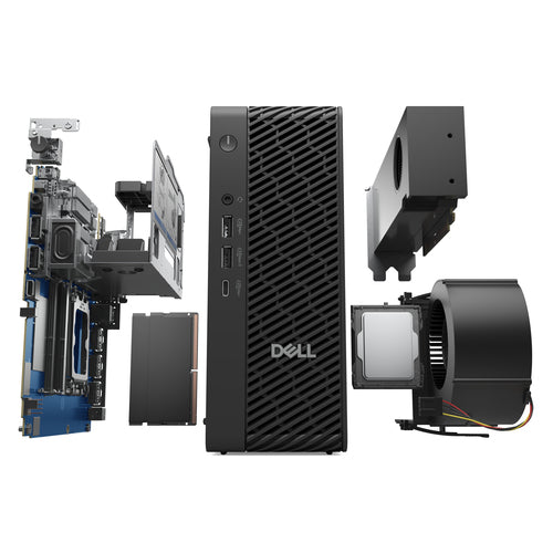 DELL Pro Max FCM2250 Intel Core Ultra 5 235 16 GB DDR5-SDRAM 512 GB SSD Windows 11 Pro Micro PC PC Black