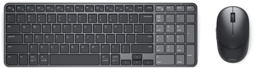 DELL Pro 7 KM746 keyboard Mouse included Universal RF Wireless + Bluetooth Latin American Spanish Graphite