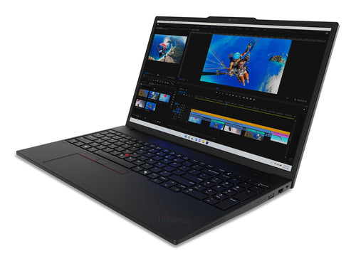 Lenovo ThinkPad P16s Gen 3 (Intel) Intel Core Ultra 7 165H Mobile workstation 40.6 cm (16") WUXGA 32 GB DDR5-SDRAM 1 TB SSD NVIDIA RTX 500 Ada Wi-Fi 6E (802.11ax) Windows 11 Pro English Black