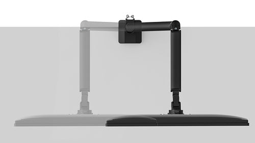 Neomounts DS70-250BL1 Monitor arm 17-35" - gas spring - Topfix - 180°-stop
