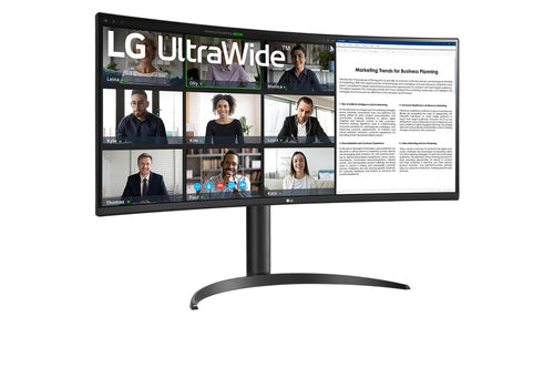LG 34BR55QC-B computer monitor 86.4 cm (34") 3440 x 1440 pixels Wide Quad HD LCD Black