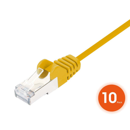 Intellinet 745451 networking cable Yellow 0.5 m Cat8.1 U/FTP (STP)