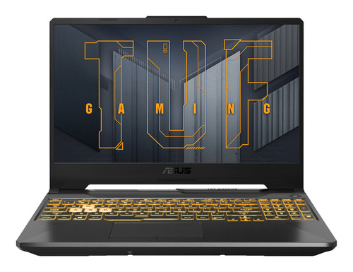 ASUS TUF Gaming A15 FA506NC-DS53 AMD Ryzen™ 5 7535HS Laptop 39.6 cm (15.6") Full HD 16 GB DDR5-SDRAM 512 GB SSD NVIDIA GeForce RTX 3050 Wi-Fi 6 (802.11ax) Windows 11 Home Black, Grey